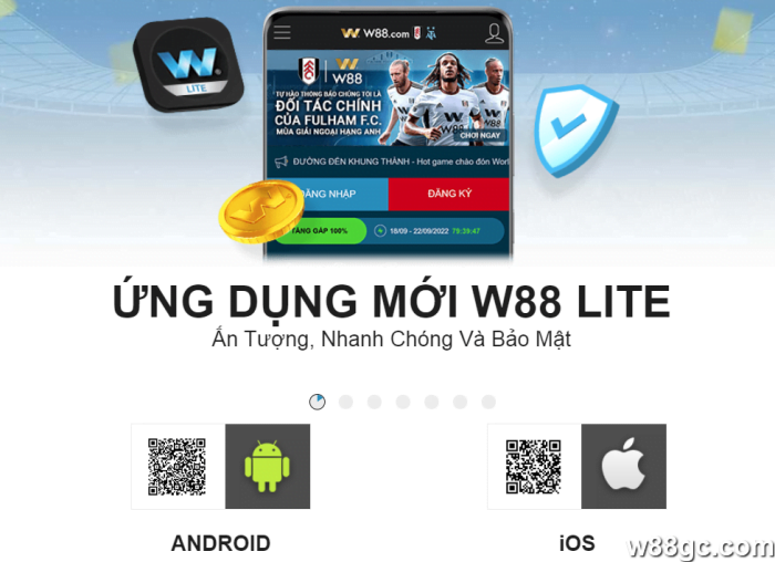 Tải ứng dụng W88 Mobile | Nhận ngay 50K miễn phí