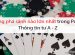 Thùng phá sảnh nào lớn nhất trong Poker | Thông tin tư A – Z